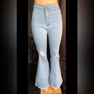 Blue Jean Bell Bottoms
